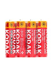 evimdeyokyok Kodak Aa Pil Super Heavy Duty Çinko Karbon Kalem Pil 60 Adet Tdrtr