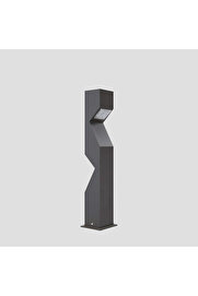 HS Aydınlatma Ragazzo Alüminyum Çift Yönlü Led Bahçe Bollard Aydınlatma 100 cm