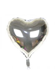 Ethab Ti̇caret Gümüş Rengi̇ Uçan Folyo Balon 80 Cm.