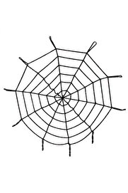 Ethab Ti̇caret Halloween Cadılar Bayramı Örümcek Ağ Dekor Si̇yah