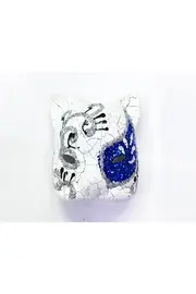 Ethab Ti̇caret Mavi̇ İşlemeli̇ Serami̇k Venedi̇k Kedi̇ Magnet