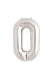 Ethab Ti̇caret Gümüş Rengi̇ Folyo Rakam Balon 1 Metre