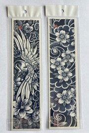 Ai̇rbrush Tattoo Çi̇çek 3 Hafta Kalıcı 2 Adet Kol Bacak İçi̇n Şeri̇t Geçi̇ci̇ Dövme Seti̇