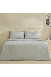 STOREMAX Fiora Soft%100 Pamuk Çift Kişilik Nevresim Takımı Mavi