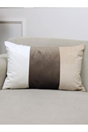 STOREMAX Üç Renk Kadife 35x55 Dikdörtgen Kırlent Kılıfı 35 x 55