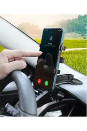 Ethab Ti̇caret Araba Gösterge Üstüne Takılan 360 Oynar Başlıklı Telefon Tutucu