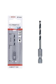 Bi̇lfold Poi̇ntteq Altıgen Şaftlı Hss Matkap Ucu 3 Mm