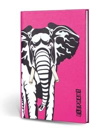 STOREMAX snShop Color Hayvan Figürlü Dokulu Defter Çizgili Fil 467437