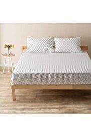 STOREMAX sellbuystore | Mix & Match | Limoges |%100 Pamuklu Çift Kişilik Çarşaf Seti Beyaz 1053513