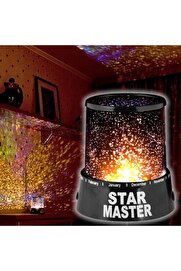 Ethab Ti̇caret Duvara Işık Yıldız Yansıtan Stak Master Gece Lambası