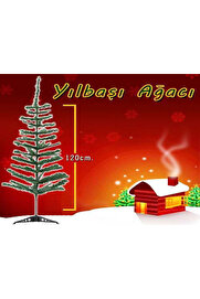 Toptan Bulurum Yılbaşı Çam Ağacı Gür Dallar 120 cm