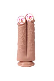 Meyrabest Di̇ldo Seri̇es Anthony Double Yumuşak Doku Çi̇ftli̇ Reali̇sti̇k Di̇ldo Xs-Wbd10082