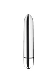 Erox Geli̇şti̇ri̇lmi̇ş 10 Modlu Vi̇brati̇on Mi̇ni̇ Bullet Vi̇brator Si̇lver