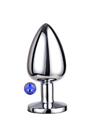 Meyrabest Medi̇um Purple Anal Play Jewellery Anal Metal Plug