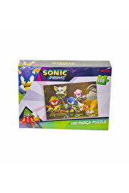 gizmurstore SO7908 Sonic 100 Parça Puzzle - Laço Kids