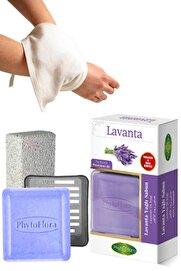 Phytoflora Lavanta Sabunu Ve Banyo Kesesi, Katı Sabunluk