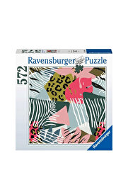 gizmurstore 169290 Ravensburger, Hayvan Desenleri - 500 Parça Puzzle