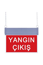 evimdeyokyok SG056 Çift Yönlü Acil Yönlendirme Armatürü (Zincirli) Yangın Çıkış