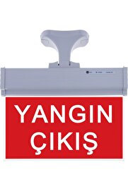 evimdeyokyok SG076 Çift Yönlü Acil Yönlendirme Armatürü (Askı Aparatlı) Yangın Çıkış