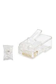 Evimdeyokyok Cat5 Konnektör Rj45 100Lü Paket Şeffaf Hdx5007