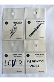 Ai̇rbrush Tattoo Şi̇mşek 4 Adet Bi̇rden Mi̇ni̇mal 3 Hafta Kalıcı Geçi̇ci̇ Dövme Seti̇