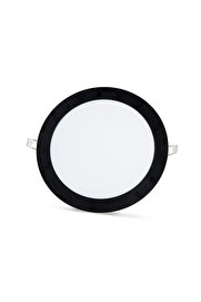 gizmurstore NOAS YL10 1800 S Sıva Altı 18W Siyah Kasa Led Spot 6500K Beyaz
