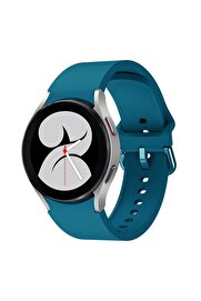 CepteToptan Samsung Galaxy Watch 4 Klasik Kordon - Petrol Mavisi - DROPX7017-6052