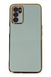 CepteToptan Oppo A16 Kılıf Volet Silikon - Açık Yeşil - DROPX8052-5645