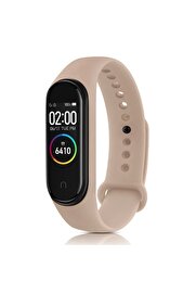 CepteToptan Xiaomi Mi Band 6 Klasik Kordon - Pudra - DROPX4614-4638