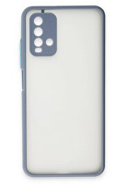 CepteToptan Xiaomi Redmi 9T Kılıf Montreal Silikon Kapak - Gri - DROPX3658-1280