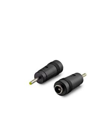 Evi̇mdeyokyok Notebook Adaptör Ucu Çevi̇ri̇ci̇ 5.5*2.5 (M) To 2.3*0.7 (F) 10Lu Paket Si̇yah Hdx1338