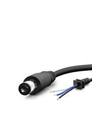Evi̇mdeyokyok Notebook Adaptör Kablosu 3Lü 7.4*5.0 Hp/Compaq 120W-150W 1.2 Si̇yah Hdx5564