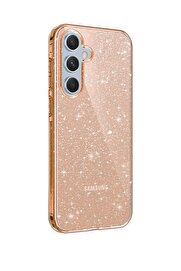 CepteToptan Newface Samsung Galaxy A05S Kılıf Glow Kapak - Turuncu