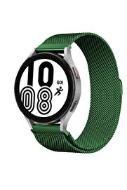 CepteToptan Watch 20mm Metal Mıknatıslı Kordon - Haki Yeşil - DROPX6578-2274