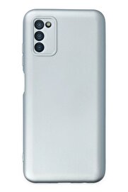 CepteToptan Samsung Galaxy A03S Kılıf Nano içi Kadife Silikon - Sky Blue - DROPX7276-8728