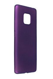 CepteToptan Huawei Mate 20 Pro Kılıf First Silikon - Mürdüm - DROPX6099-1157