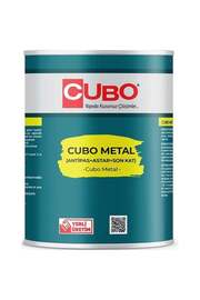 Toptan Bulurum Cubo Metal Pas Boyası Beyaz 0,75 Litre