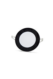 gizmurstore NOAS YL10 0601 S Sıva Altı 6W Siyah Kasa Led Spot 3200K Gün Işığı