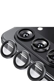 CepteToptan Samsung Galaxy Z Fold 5 Valdez Metal Kamera Lens - Siyah - DROPX3381-8461