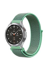 CepteToptan Watch 22mm Hasırlı Cırtcırtlı Kordon - Turkuaz1 - DROPX7965-1024