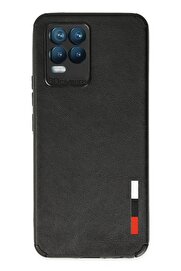 CepteToptan Realme 8 Kılıf Loop Deri Silikon - Siyah - DROPX8575-2722