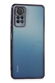 CepteToptan Xiaomi Redmi Note 12 Pro 4G Kılıf Lensli Silikon - Mor - DROPX5790-1789