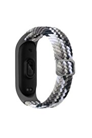 CepteToptan Xiaomi Mi Band 7 Star Kordon - Gri-Siyah - DROPX1245-4468