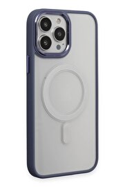 CepteToptan iPhone 15 Pro Max Kılıf Room Magneticsafe Silikon - Sierra Blue - DROPX9642-1263