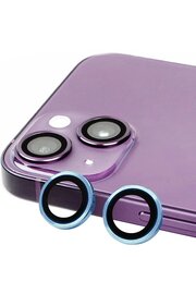CepteToptan iPhone 15 Raze Metal Kamera Lens - Mavi - DROPX6352-5717