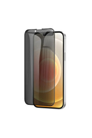 CepteToptan ALLY İPhone 13 Mini 3D Full Privacy Gizlilik Cam Ekran Koruyucu Anti-Spy-(1903) - DROPX2406-6971