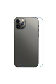 Najmaddin Ally İPhone 12/12 Pro 6.1 İnch Tempered Arka Kırılmaz Cam Koruyucu-(5775) - najmaddin4006-4316