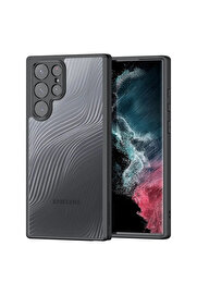 CepteToptan Dux Ducis Samsung S22 Ultra Aimo Series Premium Buzlu Sert PC-TPU Kılıf-(1903) - DROPX8112-9928