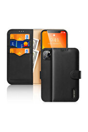 CepteToptan Dux Ducis iPhone 11 Pro 5.8inç Kılıf Mıknatıslı Cüzdanlı Deri Kılıf Hi - DROPX1235-9143