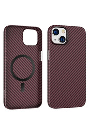 CepteToptan Hoco iPhone 14 6.1 Kılıf Manyetik Magsafeli Darbe Emici Telefon Kılıfı-(190 - DROPX3830-5248